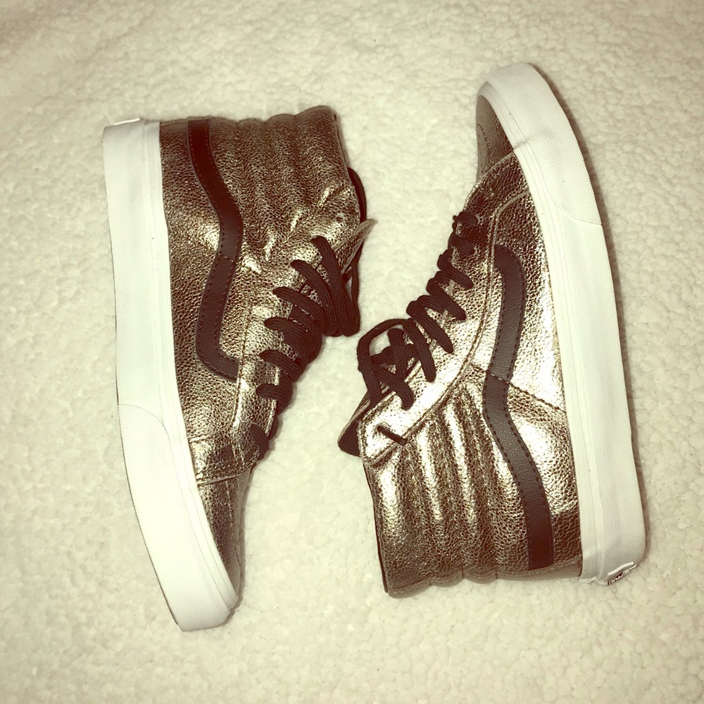 Vans metallic shoes